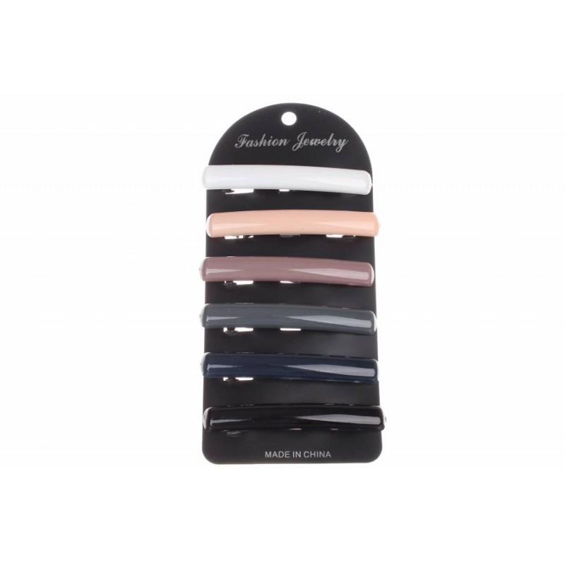 Заколка автоматическая пластиковая 9см 1-159905