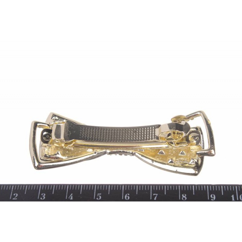 Заколка автоматическая металлическая 7 см 1-197495