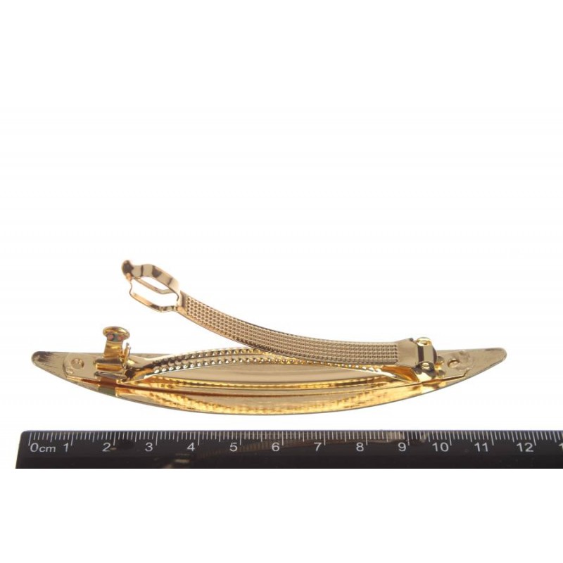 Заколка для волос автоматическая (золото) 1-210811