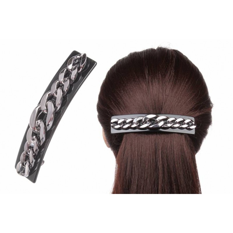 Заколка автоматическая 11см 1-192933