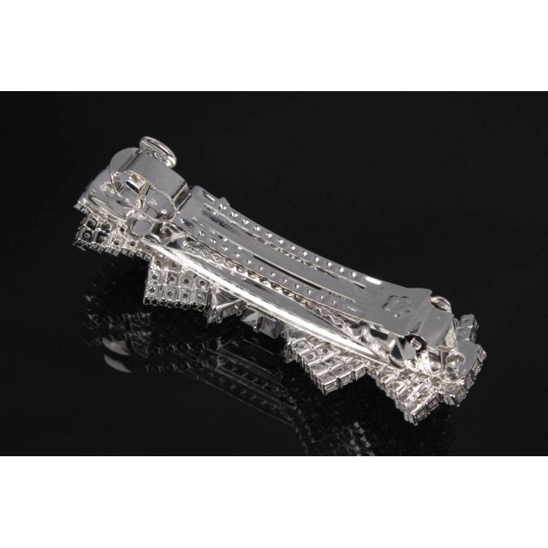 Заколка автоматическая 8 см 1-186017