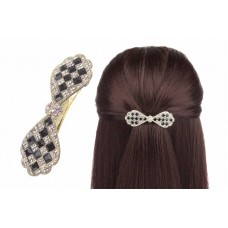 Заколка автоматическая металлическая 7 см 1-197488