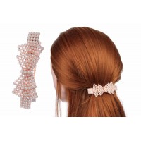 заколка автоматическая жемчуг 1-168938