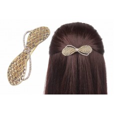 Заколка автоматическая металлическая 9 см 1-197556