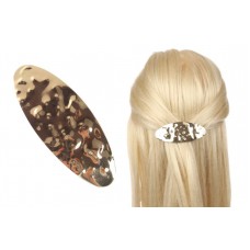 Заколка для волос автоматическая (золото) 1-210873