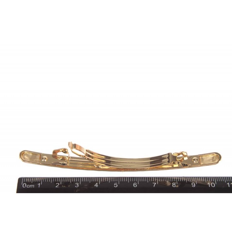 Заколка для волос автоматическая (золото) 1-210835