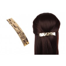 Заколка для волос автоматическая (золото) 1-210798