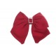 Заколка автоматическая бант красная 1-211061