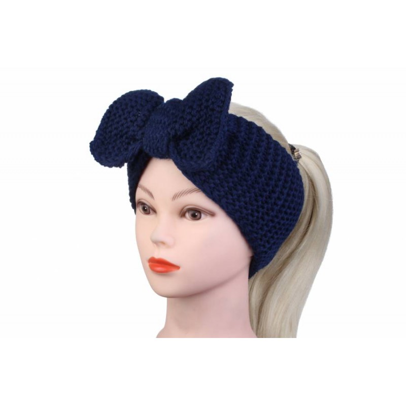 Повязка на голову шерстяная 1-185553