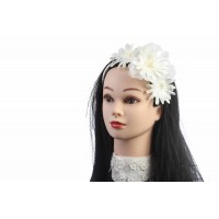 Повязка с цветами