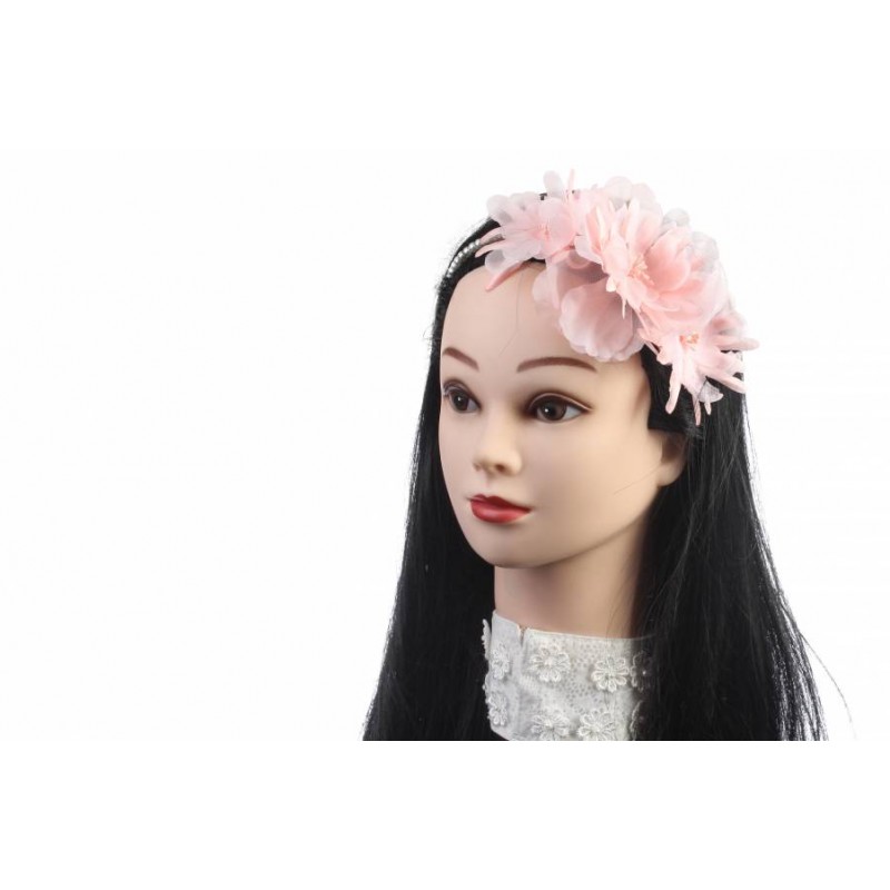 Повязка с цветами