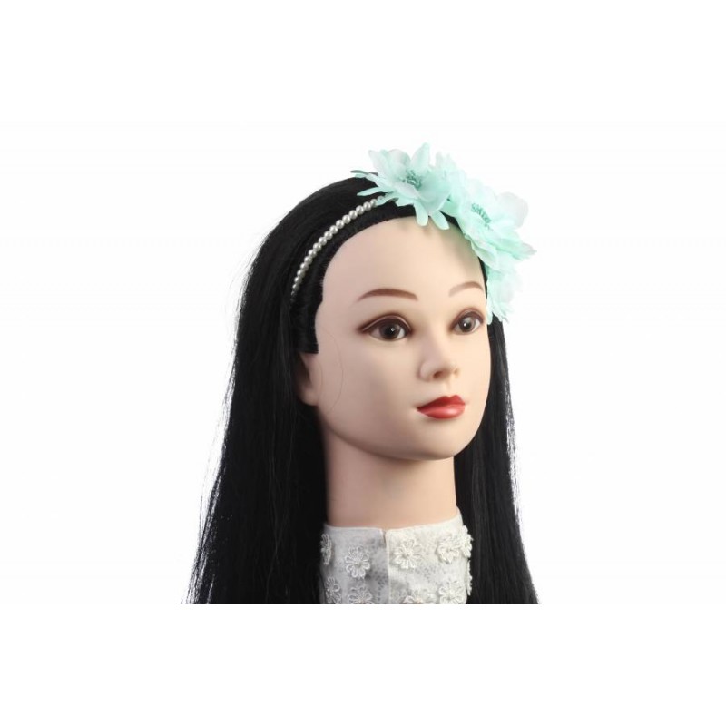 Повязка с цветами