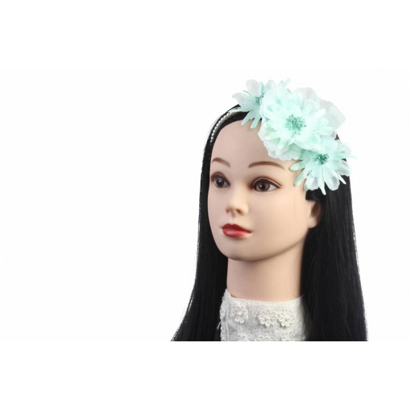 Повязка с цветами