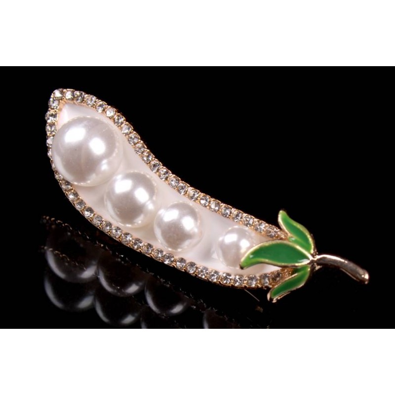 Брошь с жемчугом 1-212051