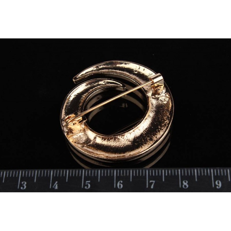 Брошь золото