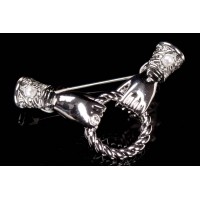 Брошь серебро 1-211733