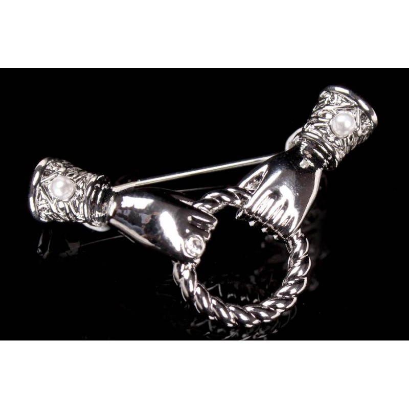 Брошь серебро 1-211733