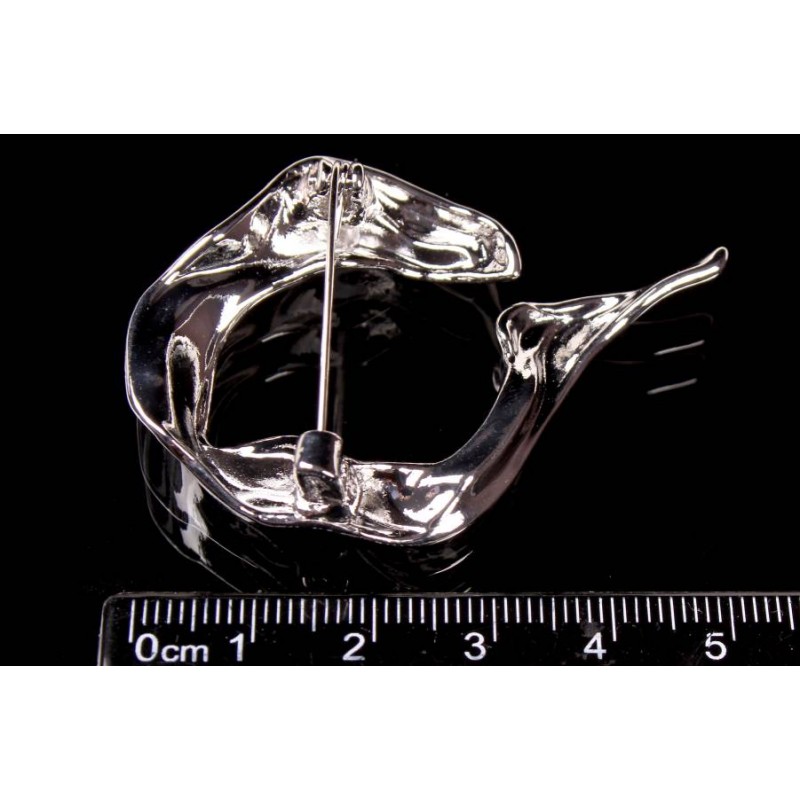 Брошь серебро 1-211757