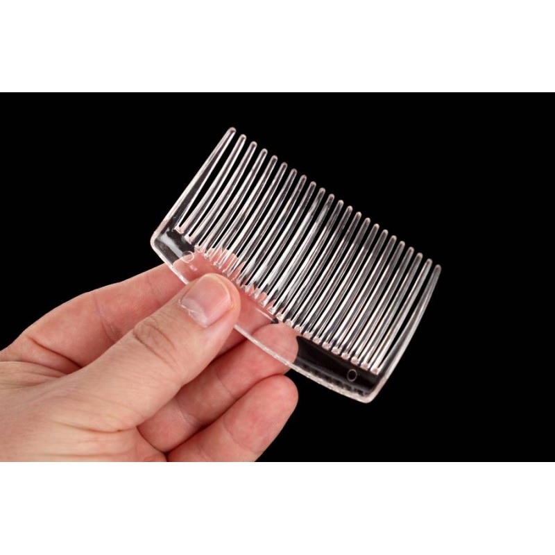 Гребешок пластиковый белый (8см) 1-216424