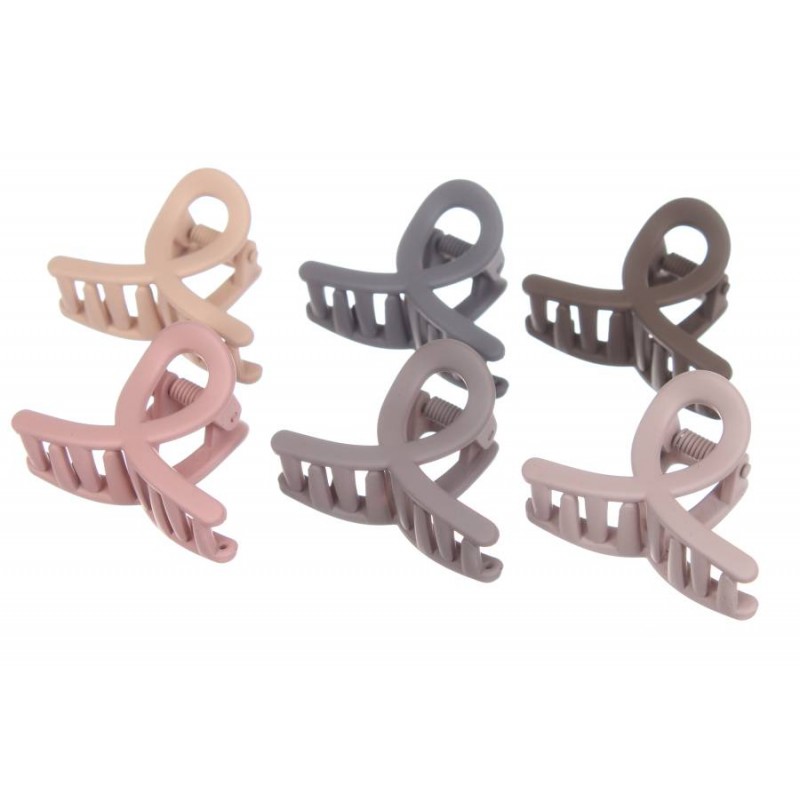 Краб для волос пластиковый 4см 1-204995