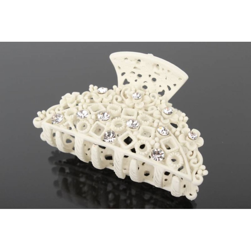 Краб металлический (бежевый)