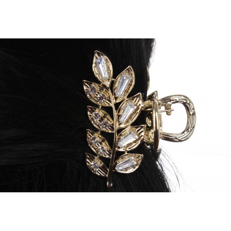 Краб для волос металлический 