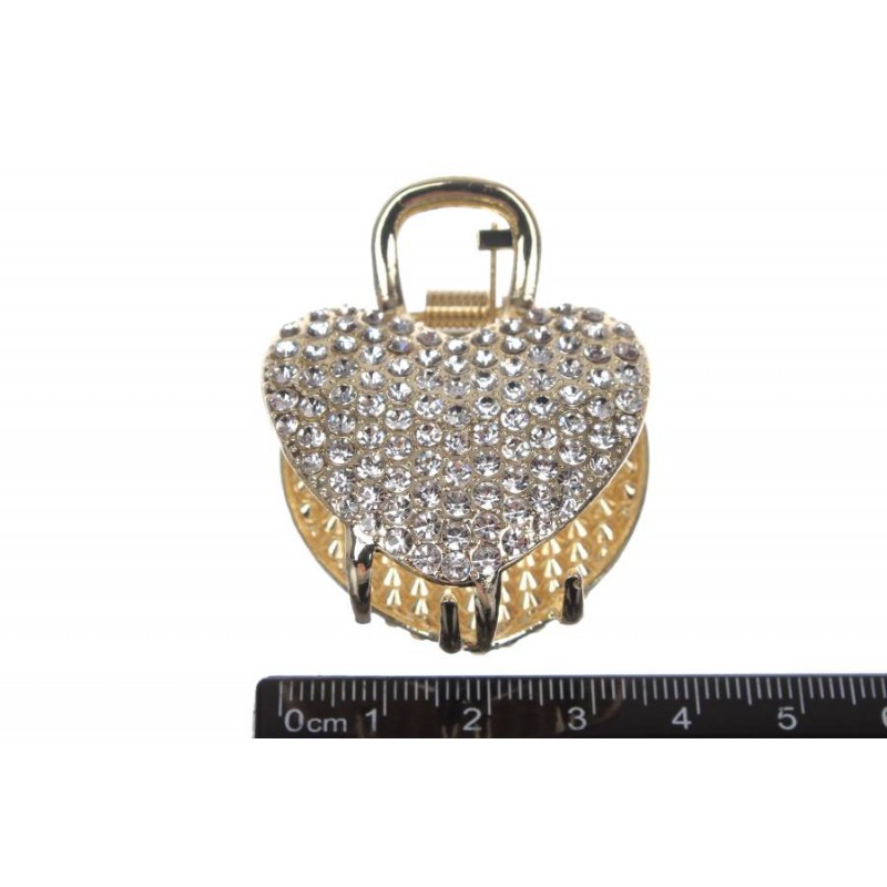 Краб для волос металлический 