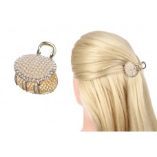 Краб для волос металлический 