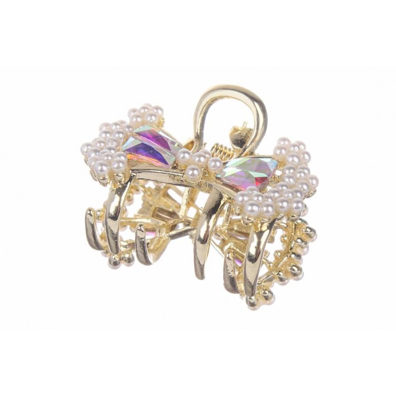 Краб для волос металлический 2,5 см 1-197594