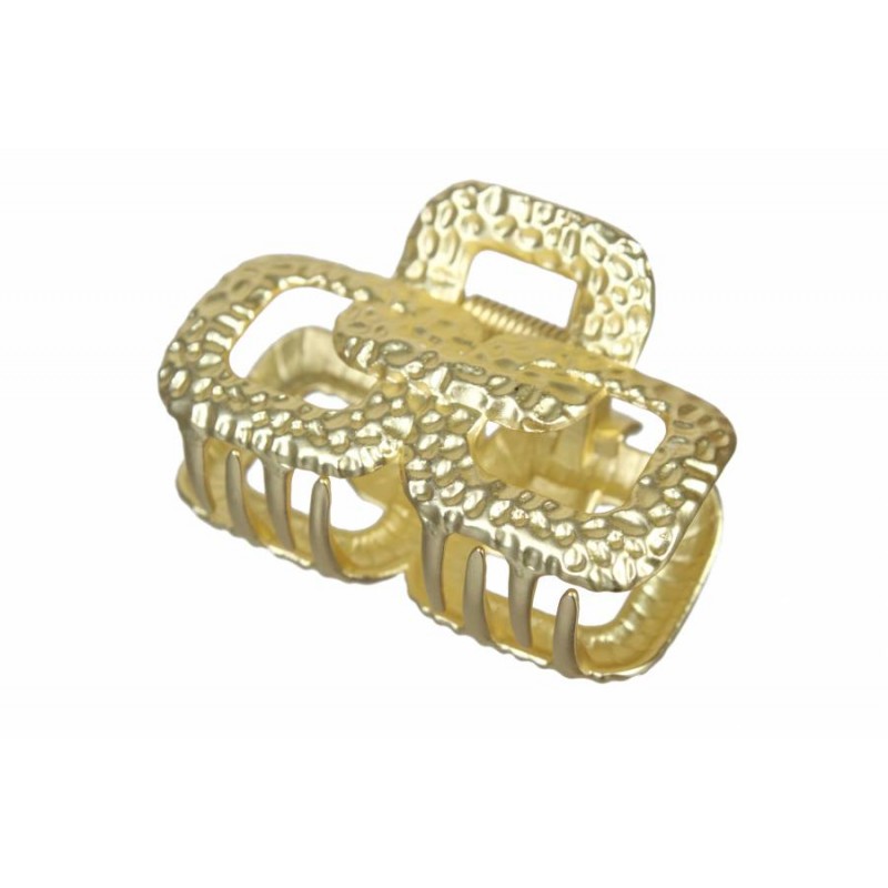 Краб для волос металлический