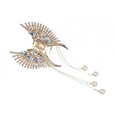 Краб для волос металлический 