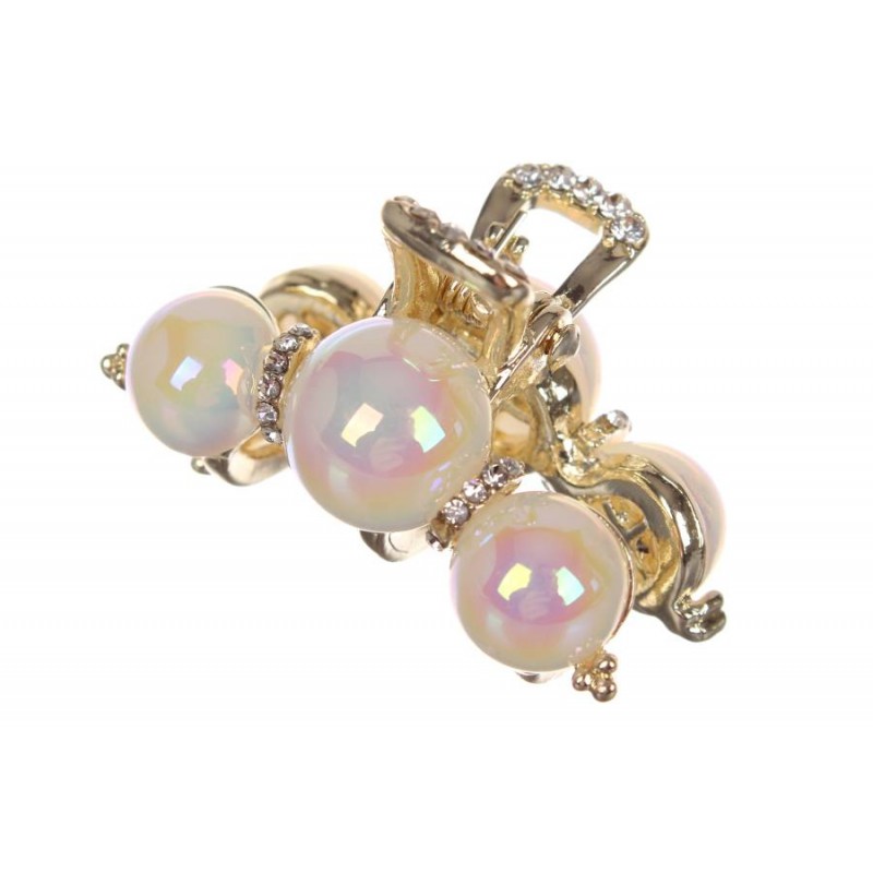 Краб для волос металлический 