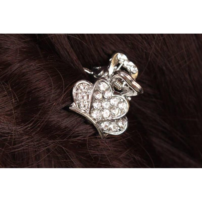 Краб для волос металлический 