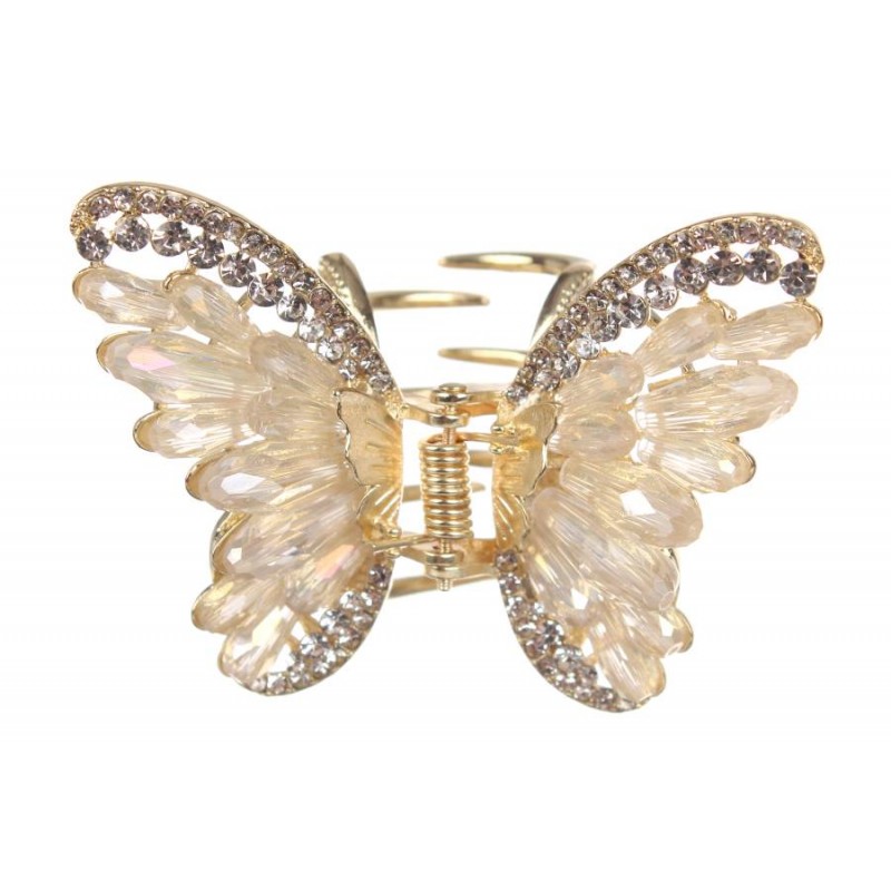 Краб для волос металлический 