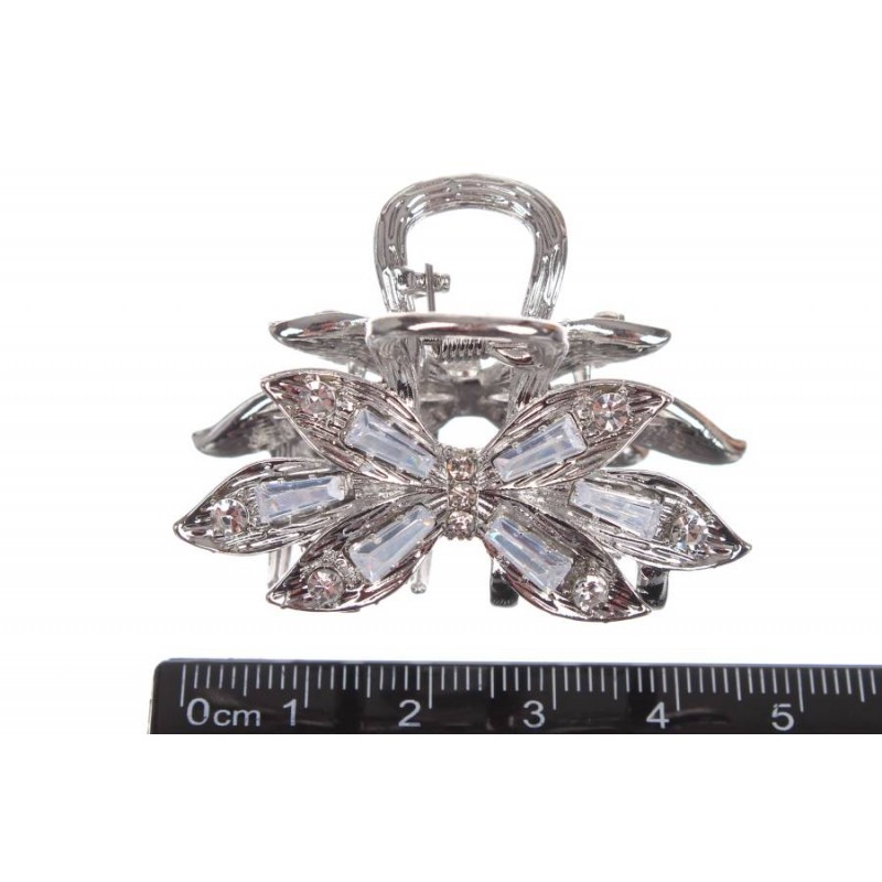 Краб для волос металлический 