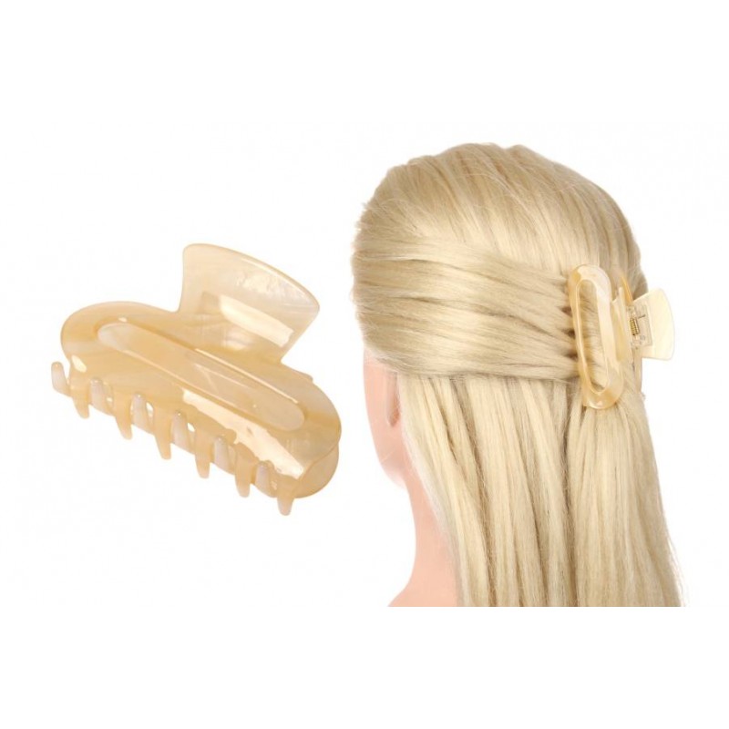 Краб для волос французкий пластик 1-212969