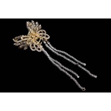 Краб для волос металлический 