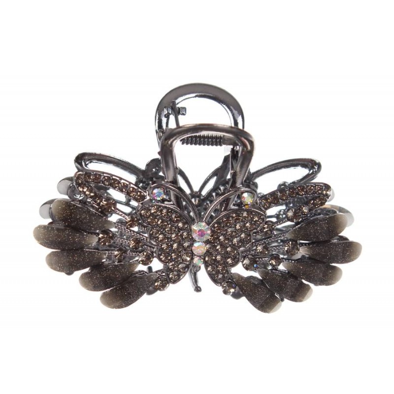 Краб для волос металлический 