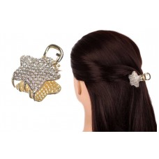 Краб для волос металлический 