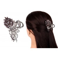 Краб для волос металлический 