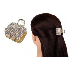 Краб для волос металлический 