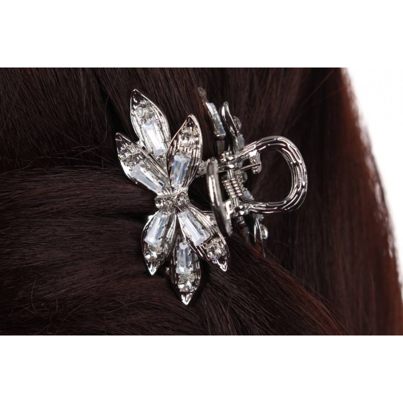 Краб для волос металлический 