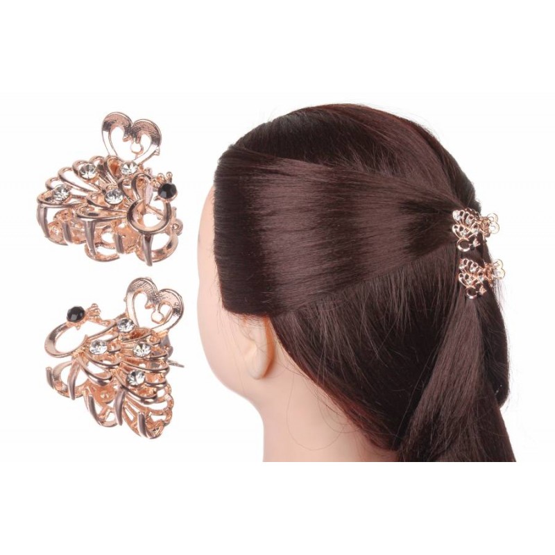 Краб металлический 2,5см золото 1-187946