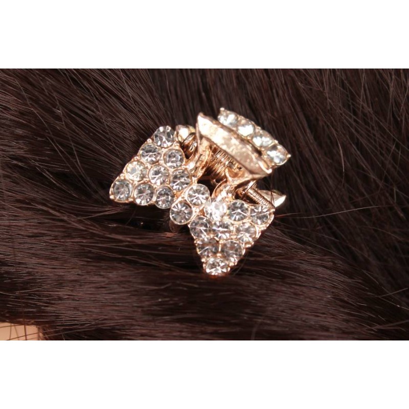 Краб для волос металлический 