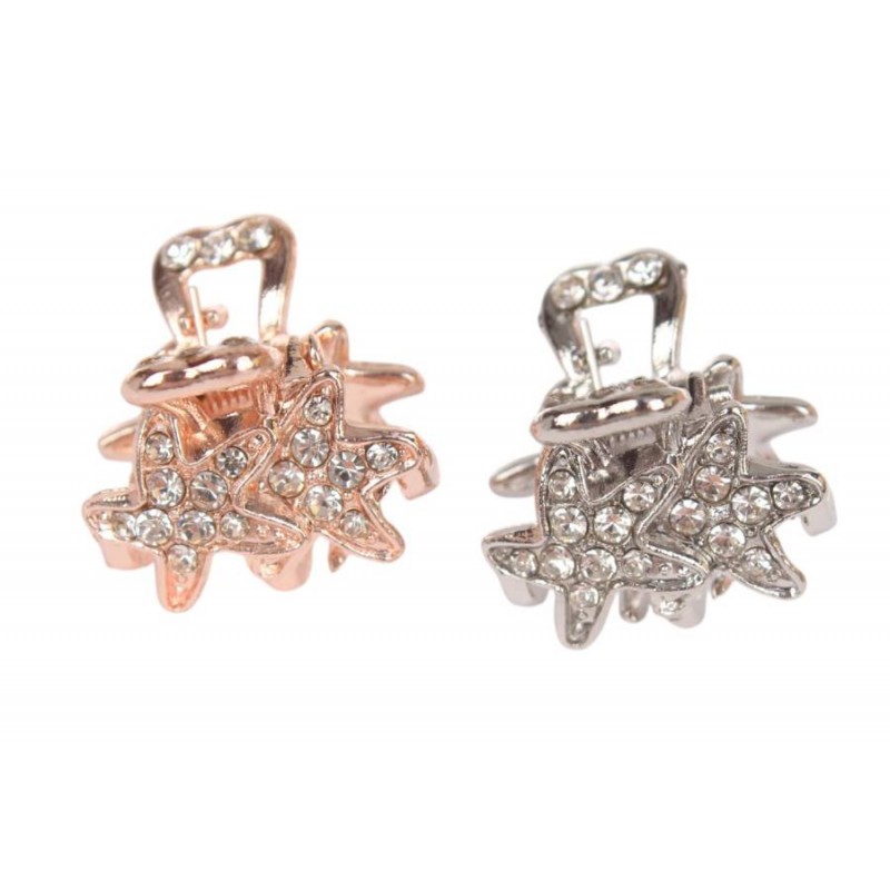 Краб для волос металлический 