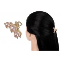 Краб для волос металлический 