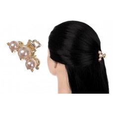 Краб для волос металлический 