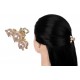 Краб для волос металлический 