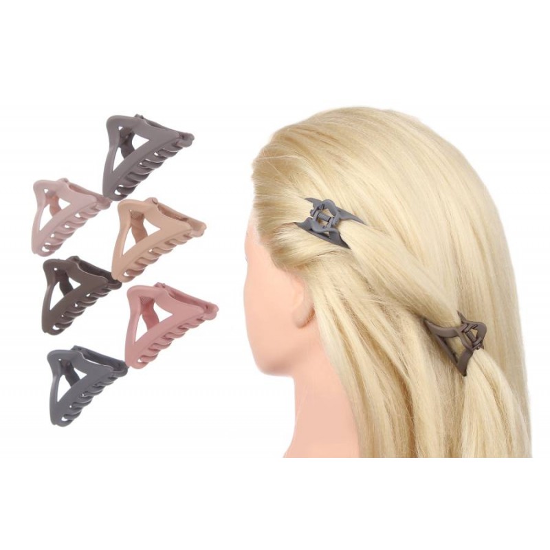 Краб для волос пластиковый 4,5см 1-205015