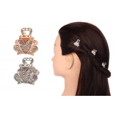 Краб для волос металлический 